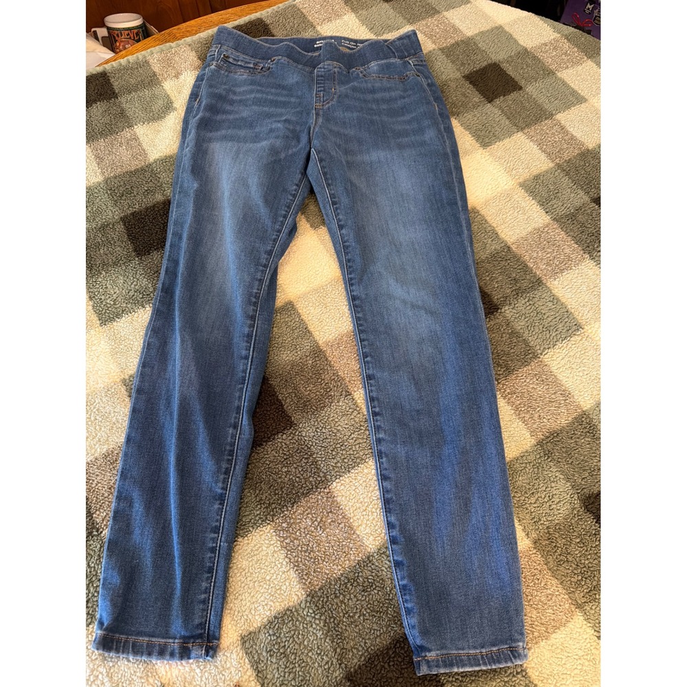 Amazon Essentials Womens‎ Pull On Jegging Medium Wash Blue Denim Size 6 Short